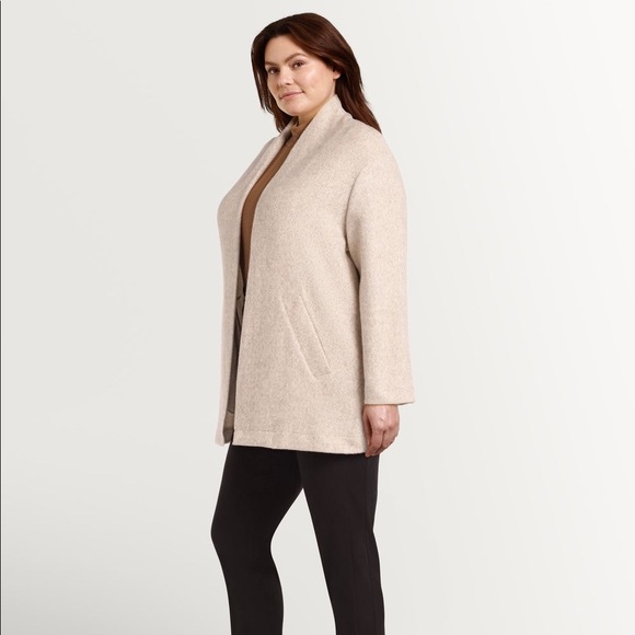 Open Front Shacket - Picture 2 of 13